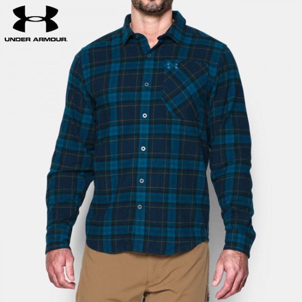 Under Armour Borderland Flannel Shirt (XL) | Field Supply