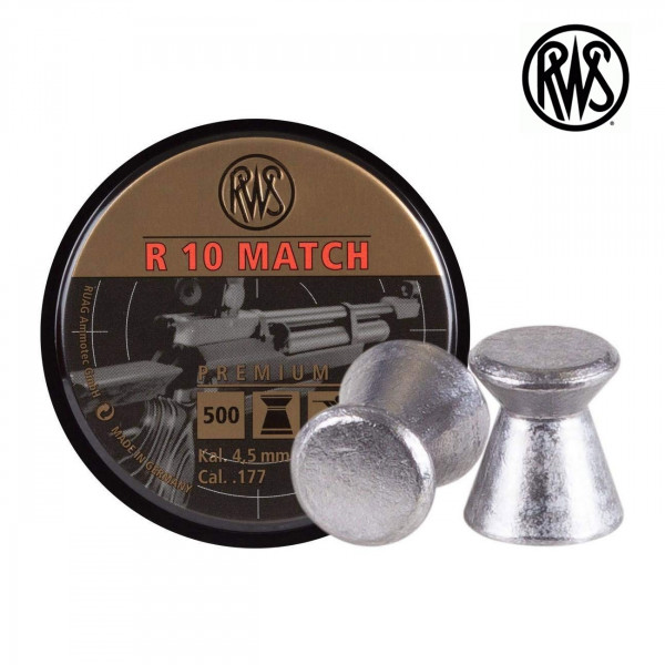 RWS R10 Match (.177 cal/4.48mm/7.0gr) Pellets - Buy Air Guns Online