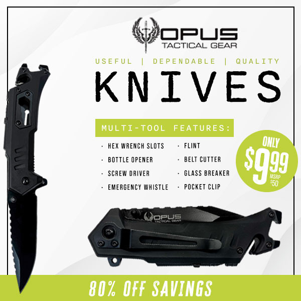 The Magnum Opus of deals. Flash sale on Opus knives!