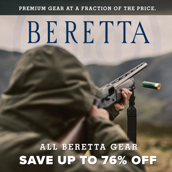Gear up w/ fat Beretta discounts. Up to 76% off: shirts, caps, shooting gear, packs, more.