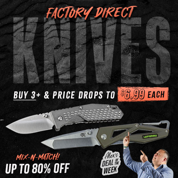 Sanrenmu Factory direct knife deals