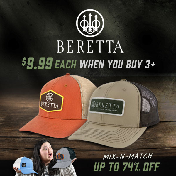 Fully Loaded: Beretta Caps!