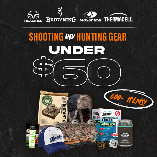 Gear up: Shooting & hunting under $60!