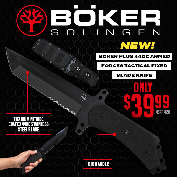 Cut Through the Nonsense: Boker Plus Knives at 67% Off—Sharp Deal!