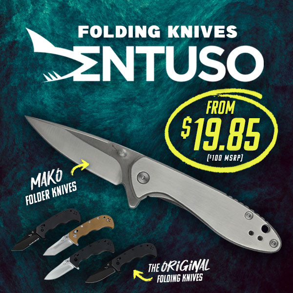 Dentuso Folding Knives from $19.85!