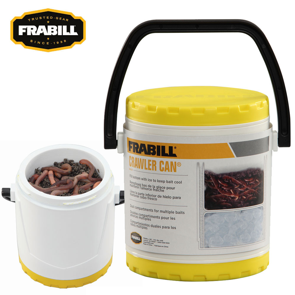 Frabill Crawler Can/Worm Cooler