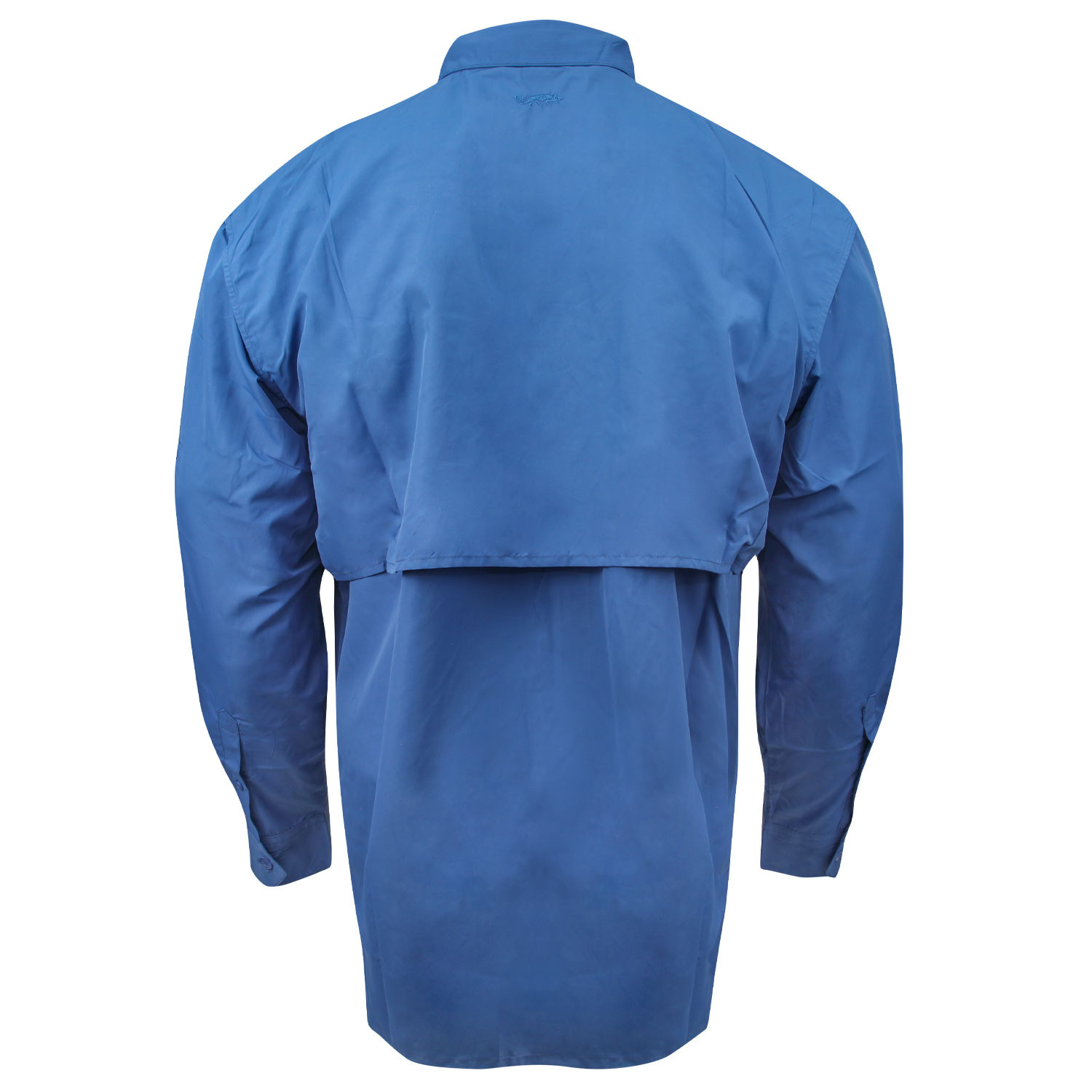 Natural Gear Intracoastal Long-Sleeve Fishing Shirt - Blue