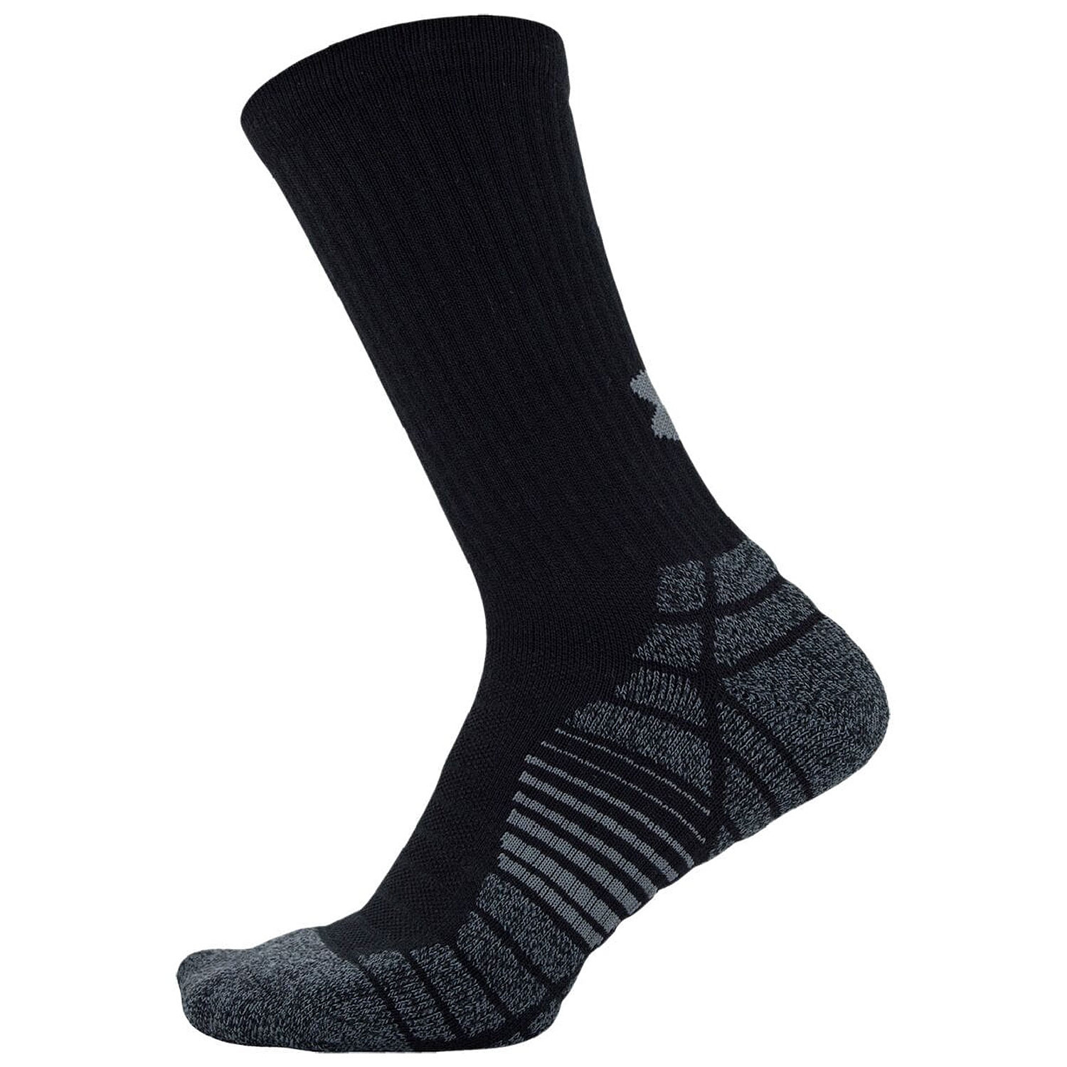 3 Pairs Under Armour Elevated Performance Crew Socks (L)