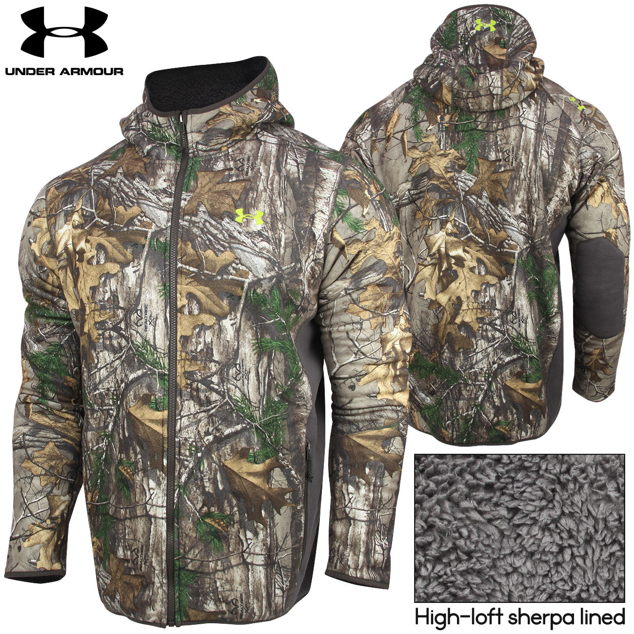 under armour stealth fleece jacket