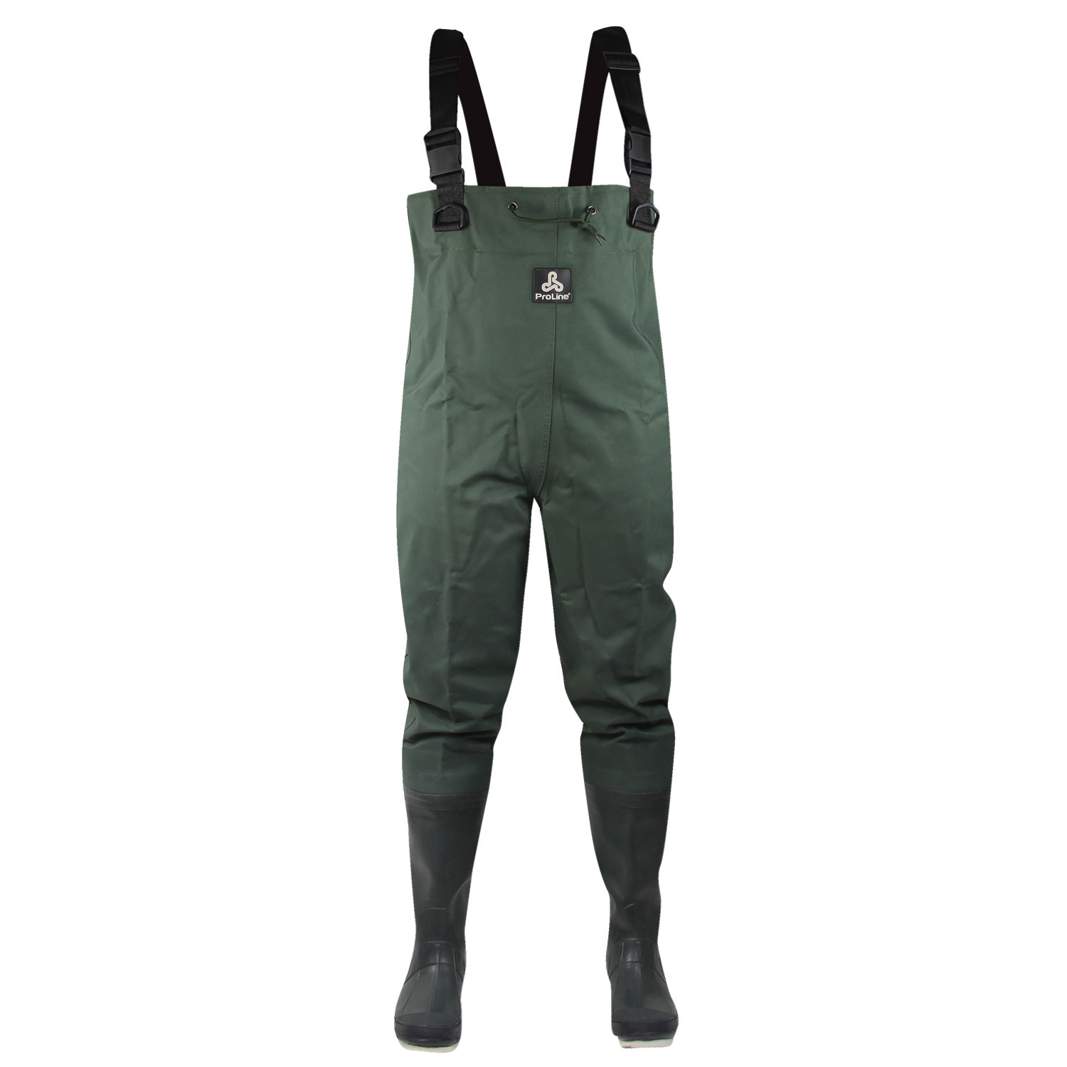 Pro Line Twin River 2-Ply Felt Outsole Chest Waders - Dark Green ...