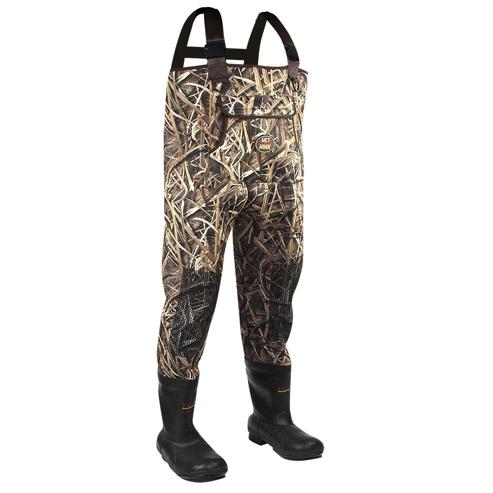 Wet Work Extreme 1800g Stout Waders - Mossy Oak Shadow Grass