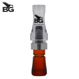 Buck Gardner Canada Hammer Poly Short Reed Goose Call- Clear/Bourbon