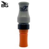 Buck Gardner The Giggle Chicken Specklebelly Goose Call Acrylic Speck Call- Light Gray/Orange