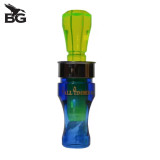 Buck Gardner Tall Timber II Polycarbonate Duck Call- Blue/Fluorescent Green                                             