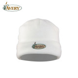 Avery Outdoors Double Fleece Skull Cap (OSFM) - White