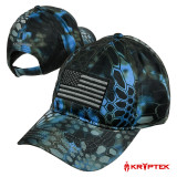 Kryptek USA Flag Perf. Cap- Kryptek Neptune