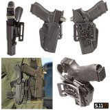 5.11 Tactical ThumbDrive Holster M&P Compact Series (9/.40/.357) RH - 3.55"