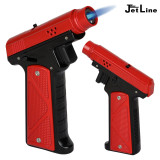 JetLine Protection Single Flame Table Lighter- Red 