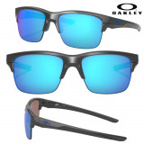 Oakley Thinlink Sunglasses- Dark Grey/Sapphire Iridium