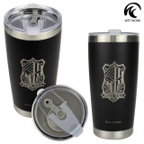 Free Will Double Wall Tumbler (20-oz)- Black