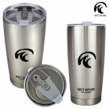 Wet Work Double Wall Tumbler (20-oz)- Silver