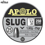 Apolo Slug .22 cal/5.5mm 21 gr Pellets (Tin/250)