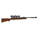 Hatsan 95 Vortex QuietEnergy Gas Piston Break Barrel Air Rifle Combo (Walnut)