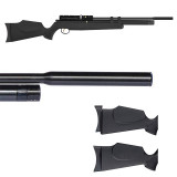 Hatsan AT44S - 10 Q. Energy PCP (.177 cal) Rifle BLK- Refurb