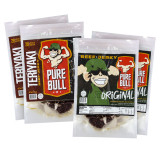 4-PACK: Pure Bull CP Beef Jerky Sampler (10oz Total: 4x2.5 oz)- Original & Teriyaki