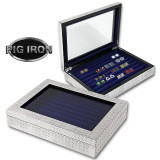 Pig Iron 36-pair Cufflinks Box - Diamondplate           