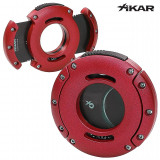 Xikar XO Cutter- Red w/ Black Blades