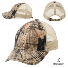 Browning Bozeman Mesh Back Camo Cap- MOC