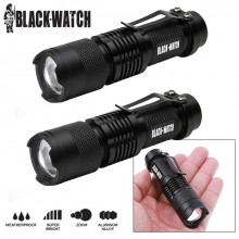 Set of 2 Blackwatch Compact Swat LED Flashlights