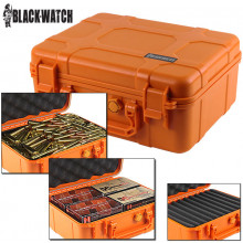 Blackwatch 12" Drybox Case w/ Layered Foam