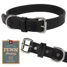 Penn Standard USA Leather Dog Collar - Strasburg