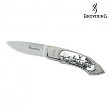 Browning Scrimshaw Whitetail Knife 540 Folder