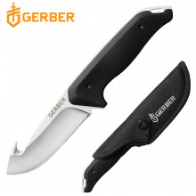 Gerber Moment Plain Blade Fixed w/Guthook- Black