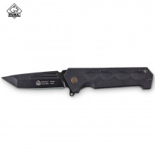 Puma Knives Blackcat 45 Folder Tanto Blade- Black