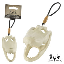 Big Rack Shedz Alligator Skull Rear View Mirror Hanger Ornament