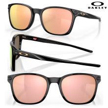 Oakley Ojector Polarized Sunglasses- Pol. Black/Prizm Rose Gold