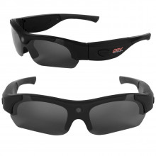 POV Action Video Cameras SD Video Sunglasses- Black