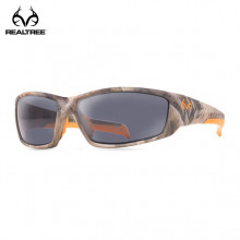 Realtree Trapline Safety Sunglasses- RTMX-5/Smoke