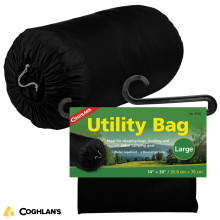 Coghlans Utility Bag (14" x 30')- Black
