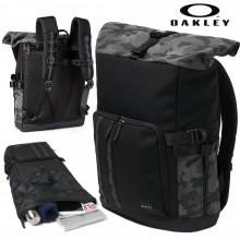 Oakley Utility Rolled Up Backpack- Blackout Reflective
