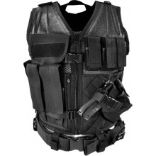 VISM Military Tactical Vest (OSFM)- BLACK