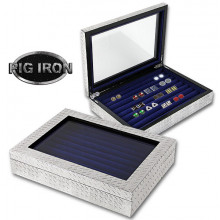 Pig Iron 36-pair Cufflinks Box