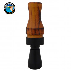 Buck Gardner Buck Brush Single Reed Burnt Hedge/Acrylic Duck Call- Wood/Black