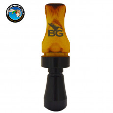 Buck Gardner Dbl Nasty Dbl Reed Burnt Hedge/Acrylic Duck Call- Wood/Black