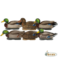 Avery GHG Pro-Grade XD Series Mallard/Harvester Decoys (Pk/6)