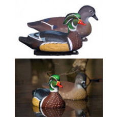 Higdon Standard Wood Ducks Foam-Filled Decoys (Pk/6)